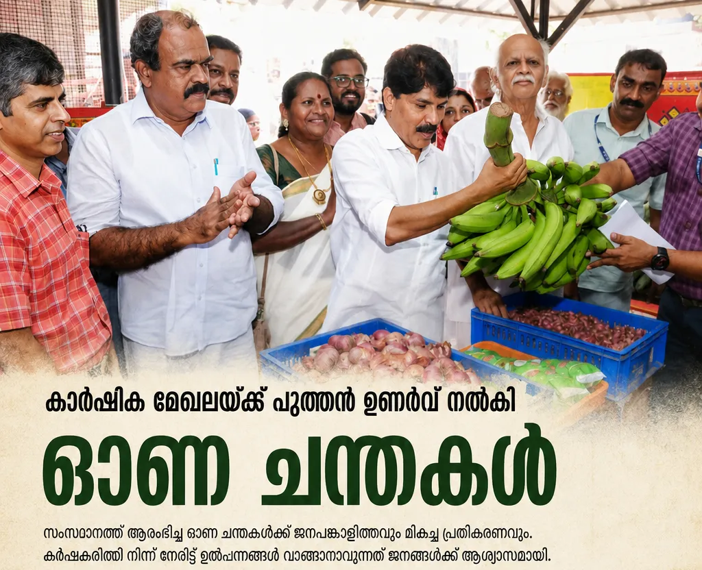 വിലക്കയറ്റം തടഞ്ഞ് കർഷകരെ ചേർത്തുപിടിച്ച് യു.ഡി.എഫ് സർക്കാർ; 'ഓണസമൃദ്ധി 2026' കർഷക ചന്തകൾ ജനങ്ങളും കർഷകരും ഏറ്റെടുത്തു!